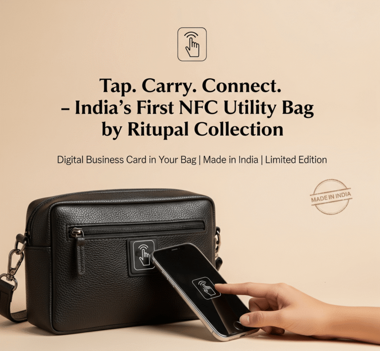 Ritupal Collection Introduces India’s Smartest Bag: The NFC Utility Pouch